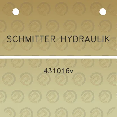 schmitter-hydraulik-431016v