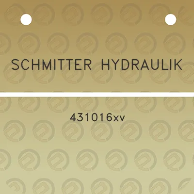schmitter-hydraulik-431016xv