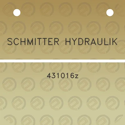 schmitter-hydraulik-431016z