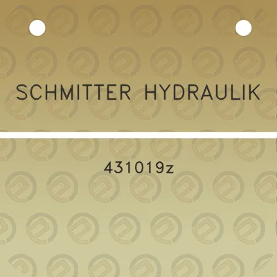 schmitter-hydraulik-431019z