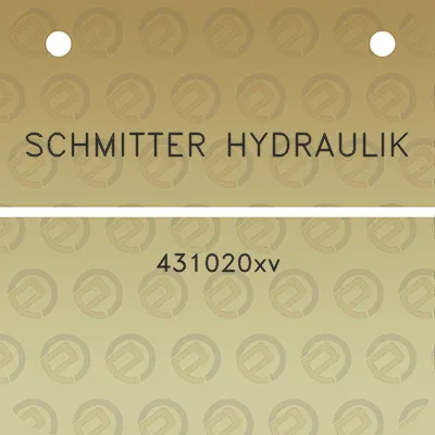 schmitter-hydraulik-431020xv