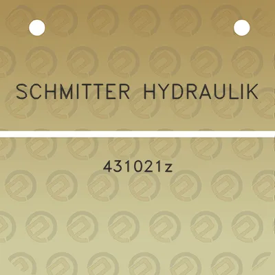 schmitter-hydraulik-431021z