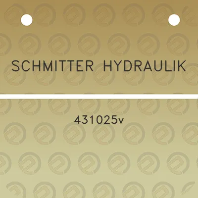 schmitter-hydraulik-431025v