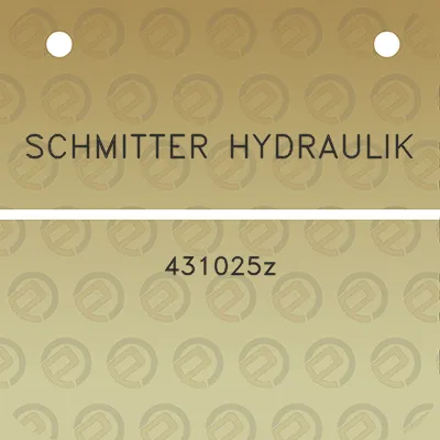 schmitter-hydraulik-431025z