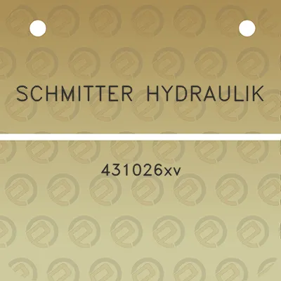 schmitter-hydraulik-431026xv