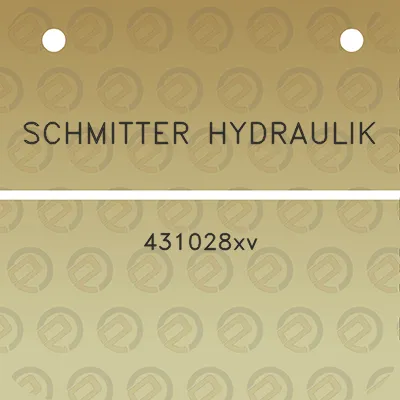 schmitter-hydraulik-431028xv