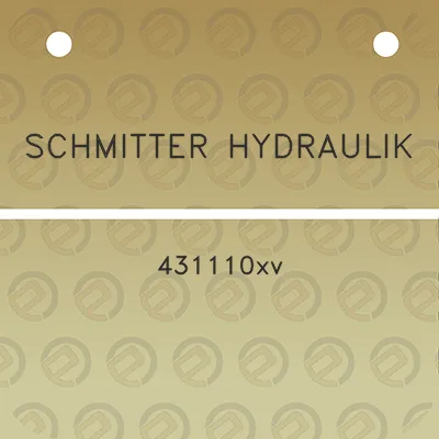 schmitter-hydraulik-431110xv