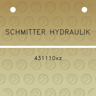 schmitter-hydraulik-431110xz