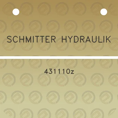 schmitter-hydraulik-431110z