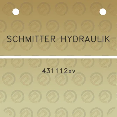 schmitter-hydraulik-431112xv