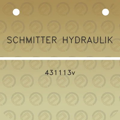 schmitter-hydraulik-431113v