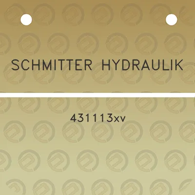 schmitter-hydraulik-431113xv