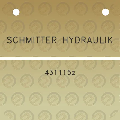 schmitter-hydraulik-431115z