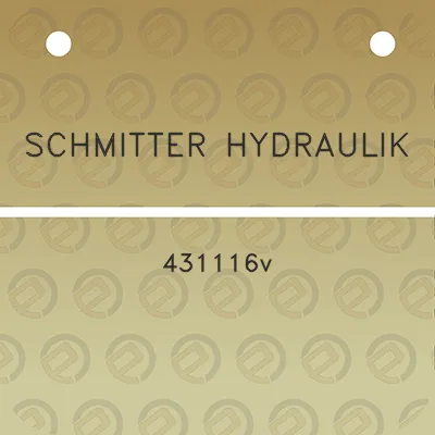 schmitter-hydraulik-431116v