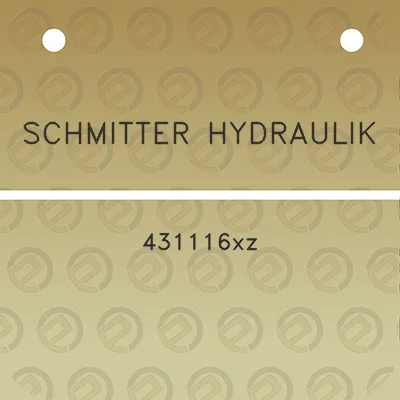 schmitter-hydraulik-431116xz