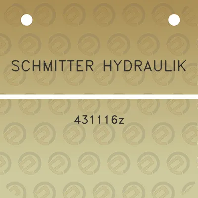 schmitter-hydraulik-431116z