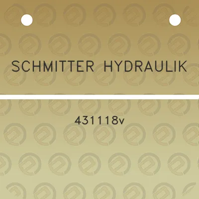 schmitter-hydraulik-431118v