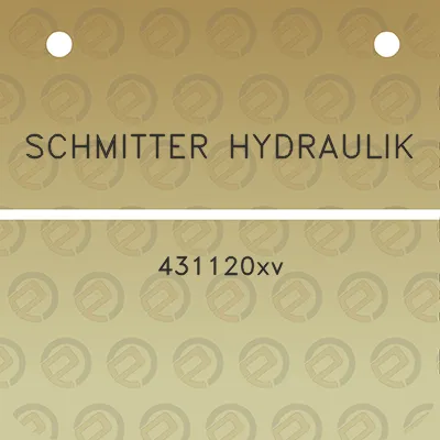 schmitter-hydraulik-431120xv