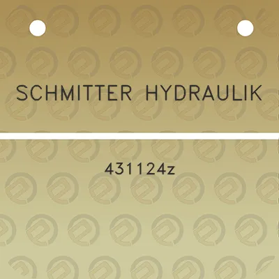 schmitter-hydraulik-431124z