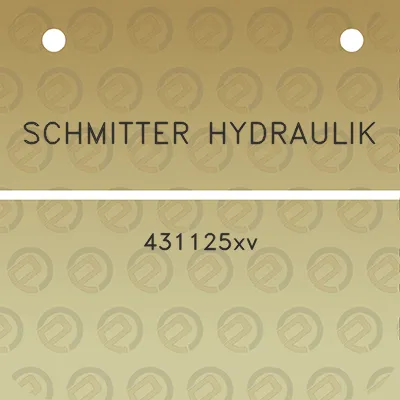 schmitter-hydraulik-431125xv