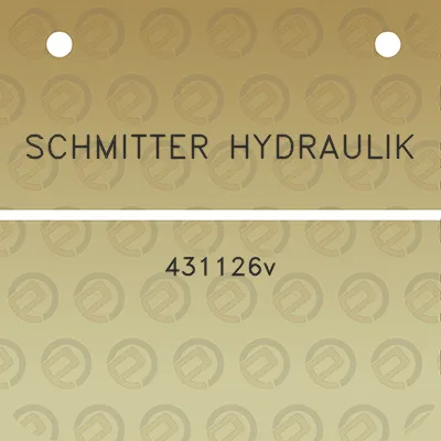 schmitter-hydraulik-431126v