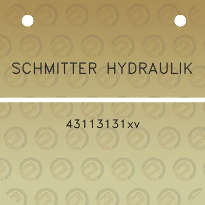 schmitter-hydraulik-43113131xv