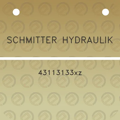 schmitter-hydraulik-43113133xz