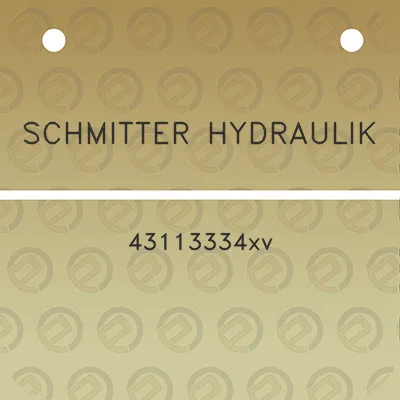 schmitter-hydraulik-43113334xv