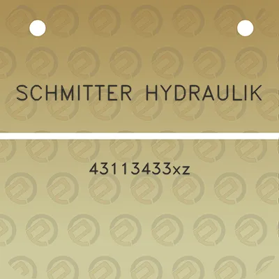 schmitter-hydraulik-43113433xz