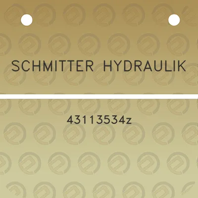 schmitter-hydraulik-43113534z