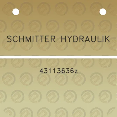 schmitter-hydraulik-43113636z