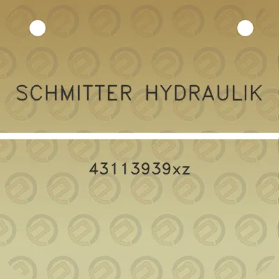 schmitter-hydraulik-43113939xz