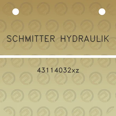 schmitter-hydraulik-43114032xz