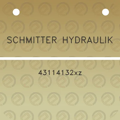 schmitter-hydraulik-43114132xz