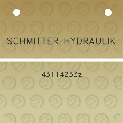 schmitter-hydraulik-43114233z