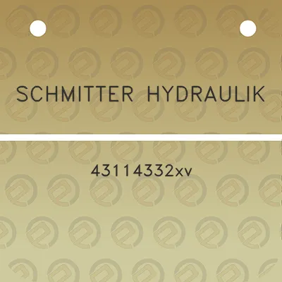 schmitter-hydraulik-43114332xv