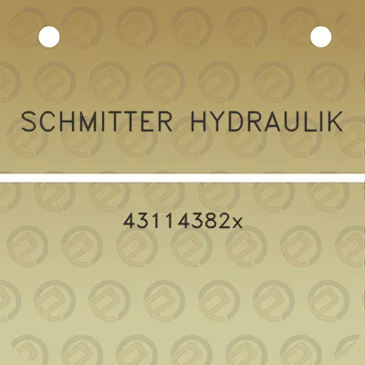 schmitter-hydraulik-43114382x