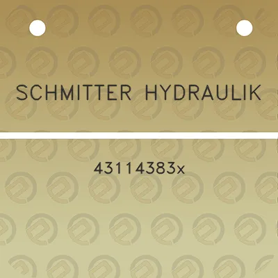 schmitter-hydraulik-43114383x