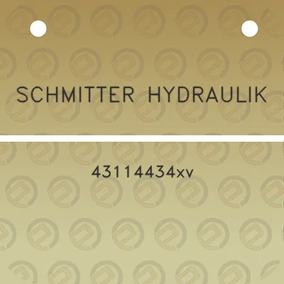 schmitter-hydraulik-43114434xv