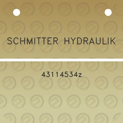 schmitter-hydraulik-43114534z