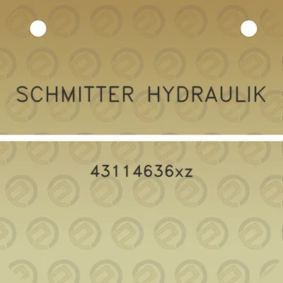 schmitter-hydraulik-43114636xz