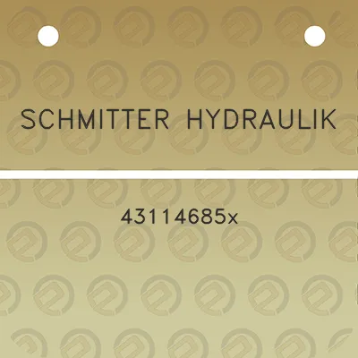 schmitter-hydraulik-43114685x