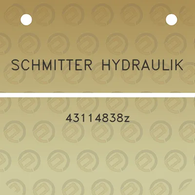 schmitter-hydraulik-43114838z