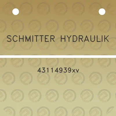 schmitter-hydraulik-43114939xv