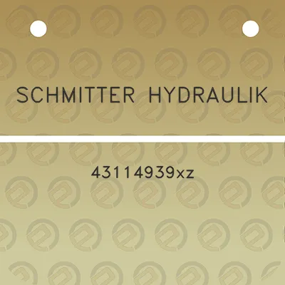 schmitter-hydraulik-43114939xz