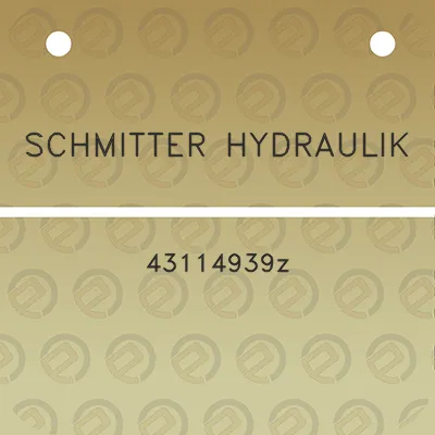 schmitter-hydraulik-43114939z