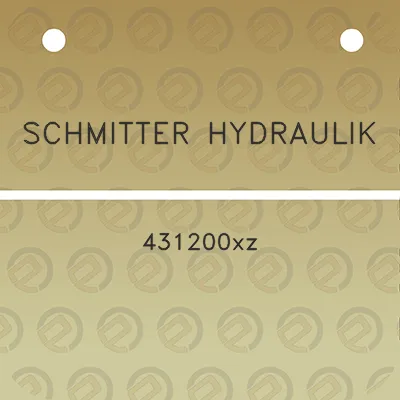 schmitter-hydraulik-431200xz