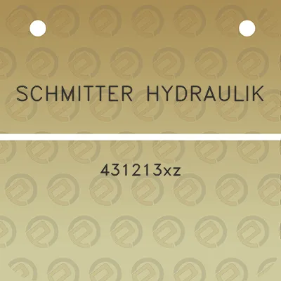 schmitter-hydraulik-431213xz