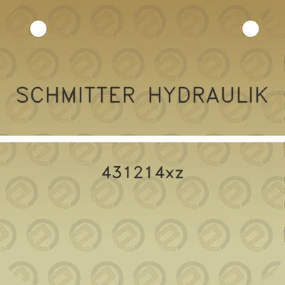 schmitter-hydraulik-431214xz