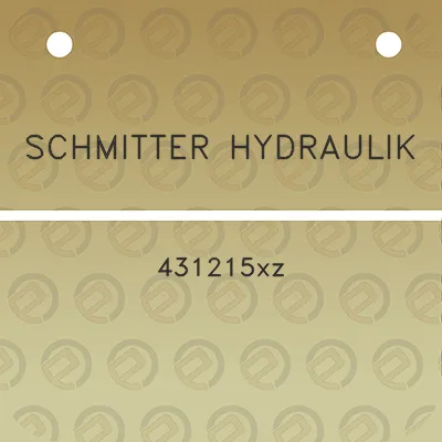 schmitter-hydraulik-431215xz